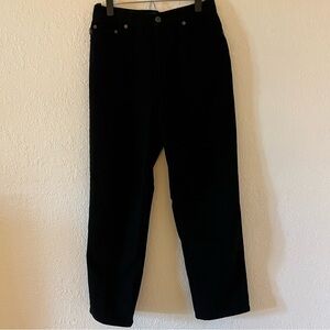 Ralph Lauren - Lauren Jeans Company Black Straight Leg Cotton Jeans Size 10P